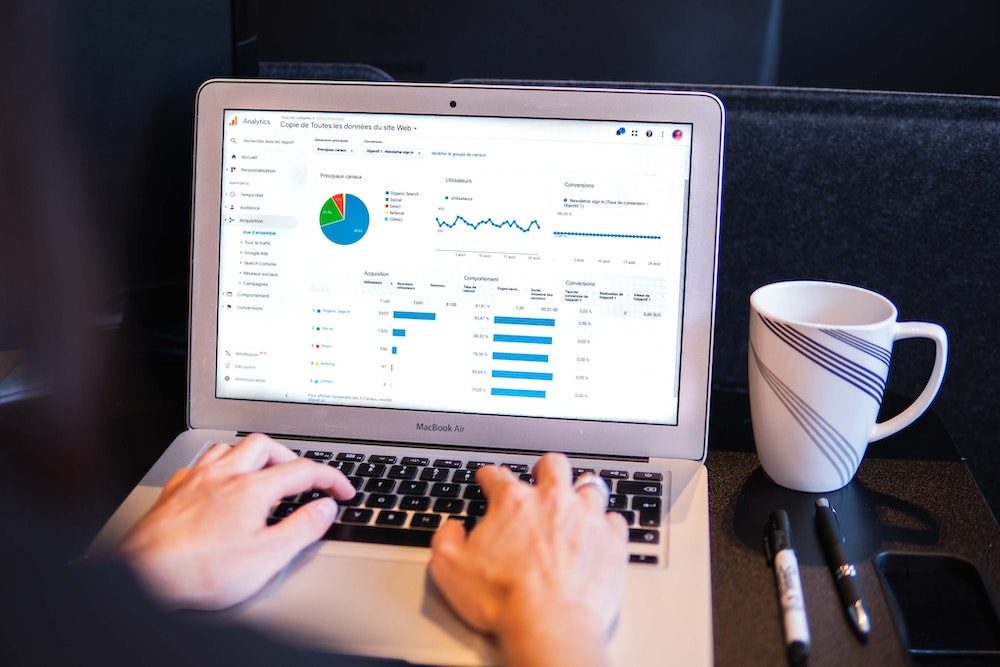 Photo of google analytics - Photo by Myriam Jessier on Unsplash