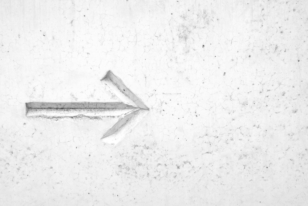 Arrow - Photo by Nik on Unsplash